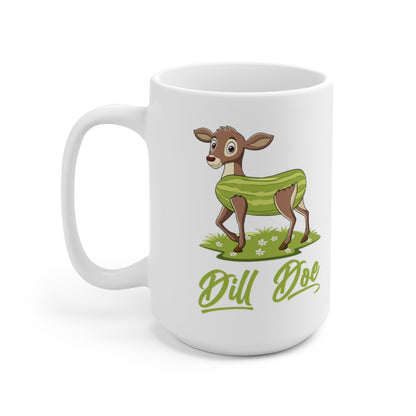 Dill Doe Ceramic Mug 15oz